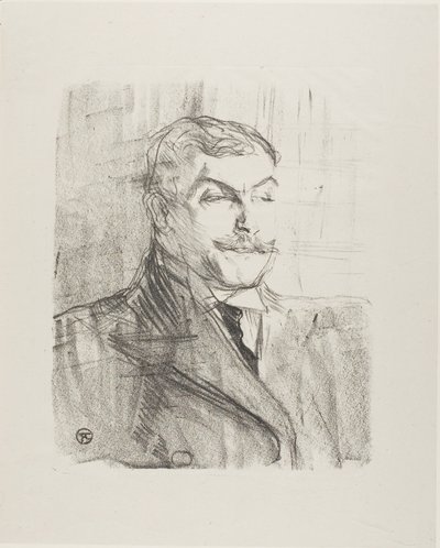Lucien Guitry, Treize Litografilerinden by Henri de Toulouse Lautrec