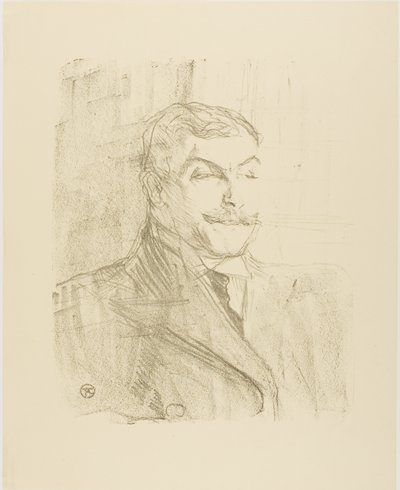 Lucien Guitry, Treize Litografilerinden by Henri de Toulouse Lautrec