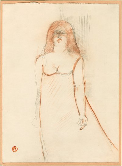 Bayan Cocyte by Henri de Toulouse Lautrec