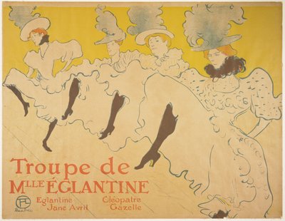 Matmazel Eglantines Topluluğu, 1896 by Henri de Toulouse Lautrec