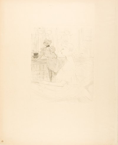 Bayan Leconte by Henri de Toulouse Lautrec
