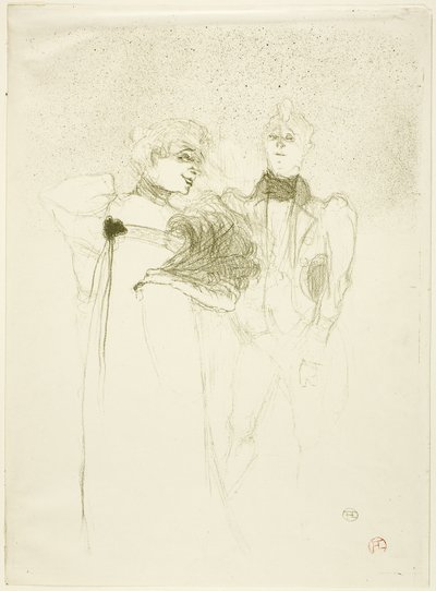 Madam Satan'da Borç Veren Matmazel by Henri de Toulouse Lautrec