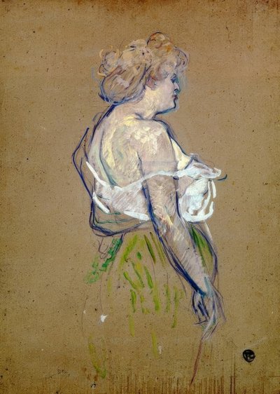 Bayan Lucie Bellanger by Henri de Toulouse Lautrec