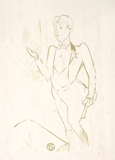 Mary Hamilton by Henri de Toulouse-Lautrec
