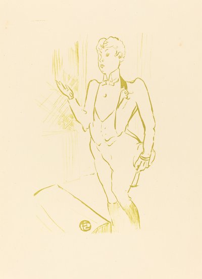 Mary Hamilton, 1893. by Henri de Toulouse Lautrec