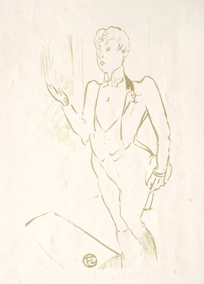 Mary Hamilton, 1893. by Henri de Toulouse Lautrec