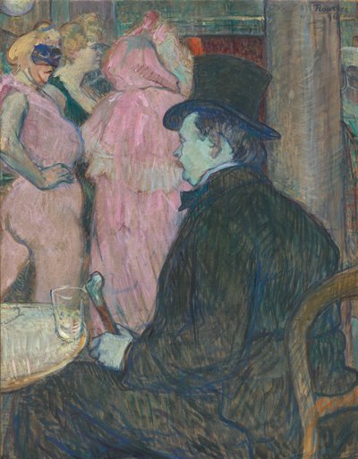 Maxime Dethomas, 1896 by Henri de Toulouse Lautrec