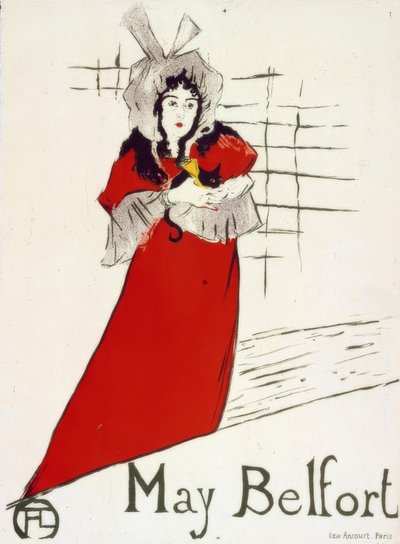 Mayıs Belfort by Henri de Toulouse Lautrec