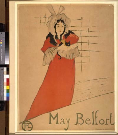Mayıs Belfort, 1895 by Henri de Toulouse Lautrec