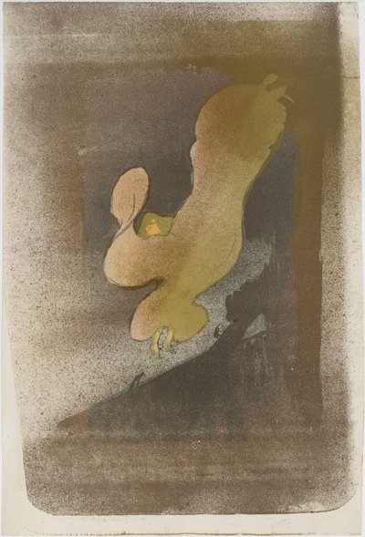 Bayan Loïe Fuller, 1893., 1893. by Henri de Toulouse Lautrec