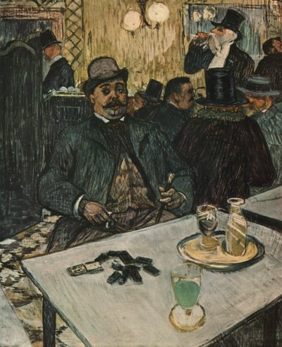 "Mösyö Boileau Kafede", 1893, 1952. by Henri de Toulouse Lautrec
