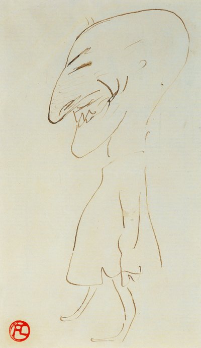 Mösyö Paul Viaud, 1899 dolayları by Henri de Toulouse Lautrec