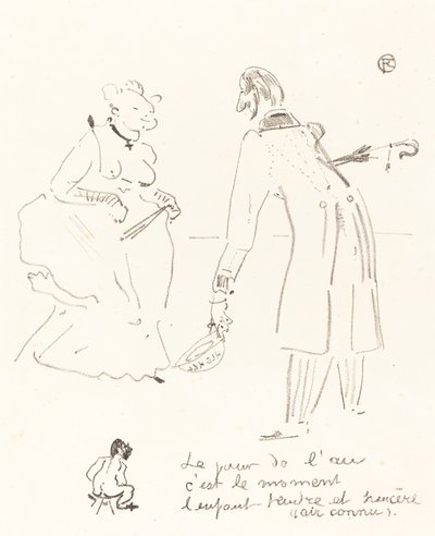 Yeni Yıl Tebrik by Henri de Toulouse Lautrec