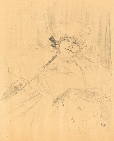 Eski şarkı by Henri de Toulouse Lautrec