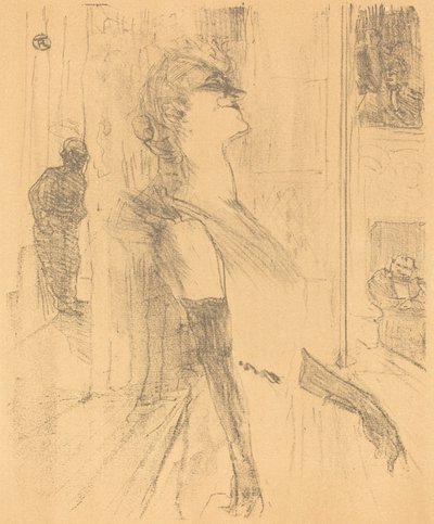 Sahnede by Henri de Toulouse Lautrec