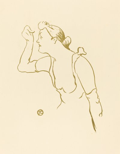 Paula Brebion by Henri de Toulouse Lautrec