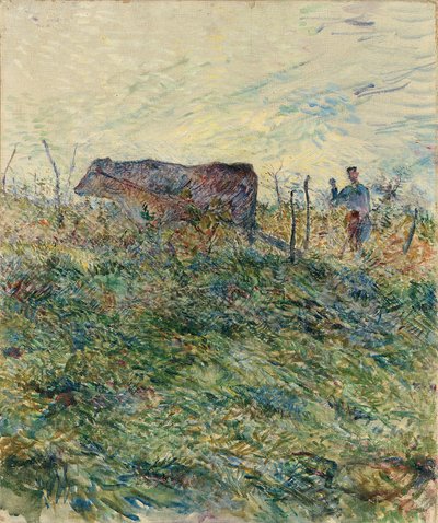Bağda Çiftçilik, 1883 by Henri de Toulouse Lautrec