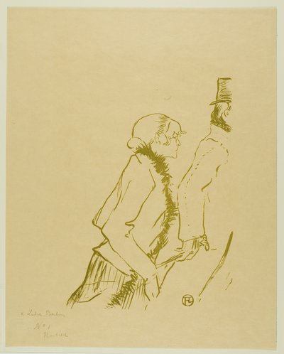 Zavallı Sokak Gezgini! by Henri de Toulouse Lautrec