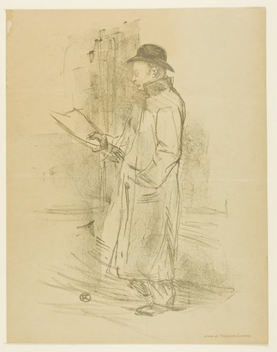 Gémier Faydası Programı by Henri de Toulouse Lautrec