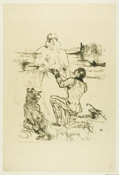 Öneri (birinci plaka) by Henri de Toulouse Lautrec