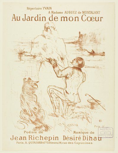 Öneri (birinci plaka) by Henri de Toulouse Lautrec
