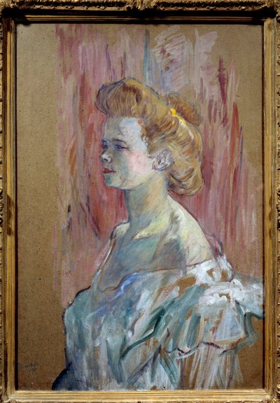 Fuhuş: “” Bir ev hanımının portresi” Henri de Toulouse Lautrec