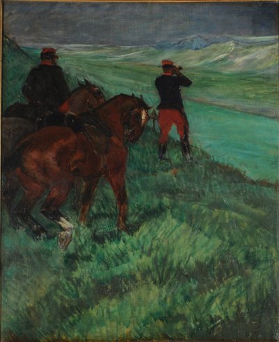 Yedek subay by Henri de Toulouse Lautrec