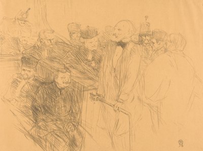 Ribot Yatırma (Ribot Yatırma) by Henri de Toulouse Lautrec