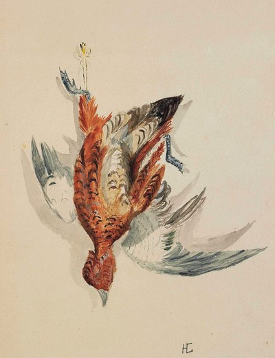 Nehir kırmızısı, c.1877-80 by Henri de Toulouse Lautrec