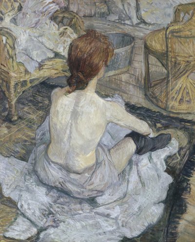 Kızıl Saçlı Tuvalet, 1889 by Henri de Toulouse Lautrec