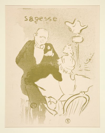 Bilgelik by Henri de Toulouse Lautrec