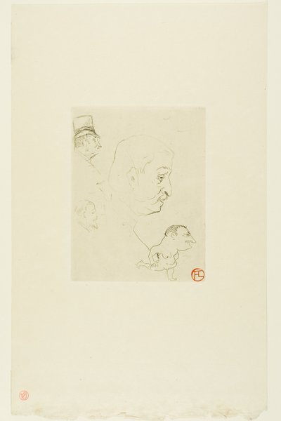 Kroki by Henri de Toulouse Lautrec