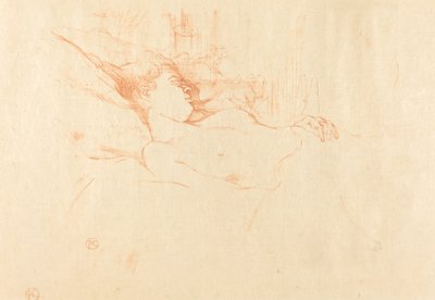 Uyku Uyku, 1896. by Henri de Toulouse Lautrec