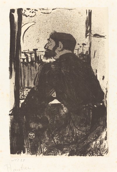 Uykusuz Gece Nuit blanche, 1893. by Henri de Toulouse Lautrec