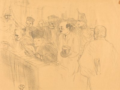Soudais Depozitosu by Henri de Toulouse-Lautrec