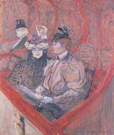 La Grande Loge için Çalışma, 1896 by Henri de Toulouse Lautrec