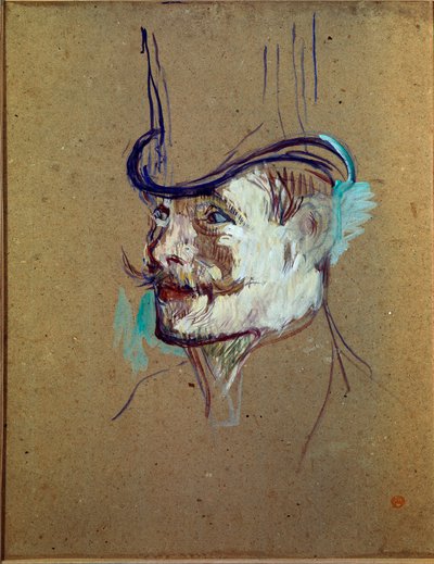 Bay Warner için çalışın. Çizim Henri de Toulouse-Lautrec (Toulouse Lautrec) by Henri de Toulouse Lautrec