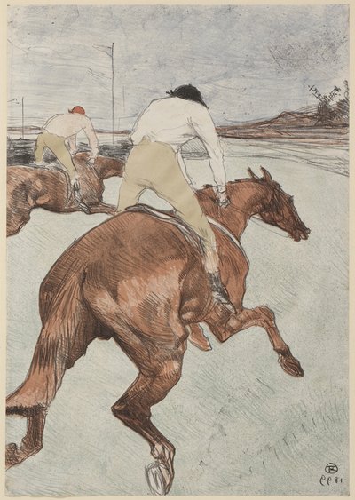 Jokey, 1899 by Henri de Toulouse Lautrec
