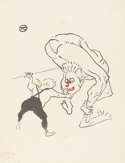 marco kardeşler by Henri de Toulouse Lautrec