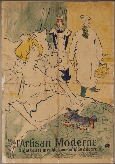 Modern Esnaf by Henri de Toulouse Lautrec