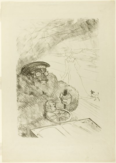 Motorcu by Henri de Toulouse Lautrec