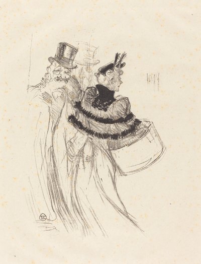 Yaşlı Beyler Eski Beyler, 1894. by Henri de Toulouse Lautrec