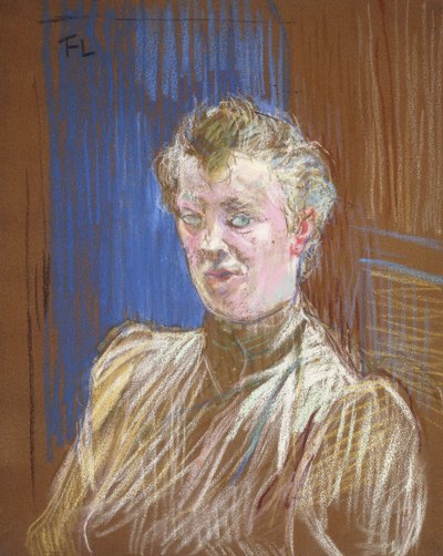 Taşlı Gabrielle; La Pierreuse Gabrielle, 1893 by Henri de Toulouse Lautrec