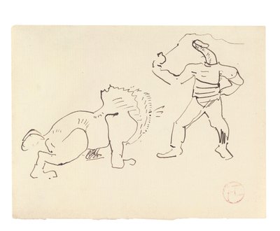 Terbiyeci, c.1888 by Henri de Toulouse Lautrec