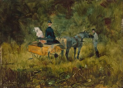 Tuzak, 1880. by Henri de Toulouse Lautrec