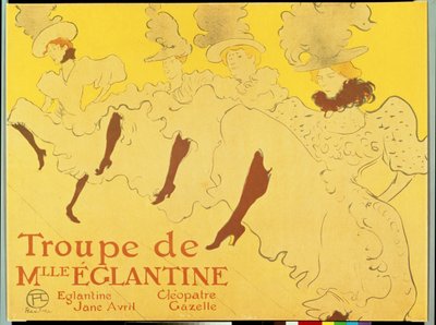 Matmazel Eglantine Topluluğu, 1896 by Henri de Toulouse Lautrec