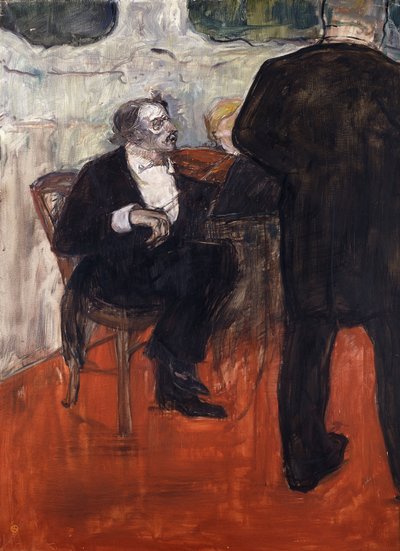 Kemancı Dancla; Le Violiniste Dancla, 1900 by Henri de Toulouse Lautrec