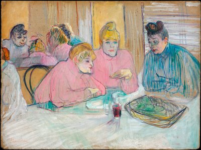 Yemekhanedeki Bu Hanımlar, 1893-94 by Henri de Toulouse Lautrec