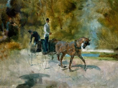köpek arabası by Henri de Toulouse Lautrec