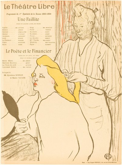 İflas; Şair ve Finansör by Henri de Toulouse Lautrec